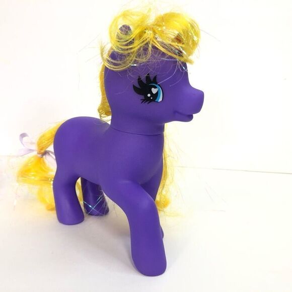 gi go wonder pony land unicorn purple blue and purple bee sun 6 inches tall - Picture 5 of 10